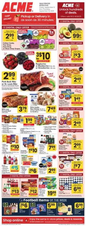 ACME catalogue in Newark DE | Weekly Ad | 2025-09-12T00:00:00.000Z - 2025-09-18T00:00:00.000Z