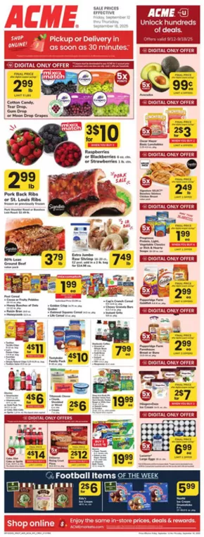 ACME catalogue in Hartsdale NY | Weekly Ad | 2025-09-12T00:00:00.000Z - 2025-09-18T00:00:00.000Z
