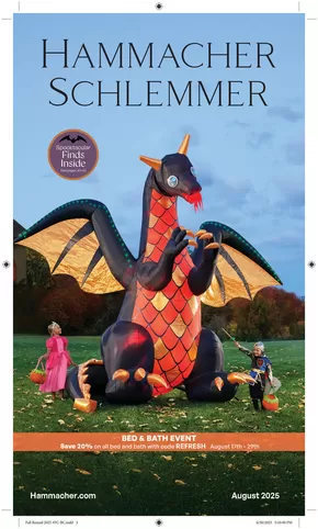 Hammacher Schlemmer catalogue in Irondequoit NY | Hammacher Schlemmer August Catalog | 2025-09-12T00:00:00.000Z - 2025-09-26T00:00:00.000Z