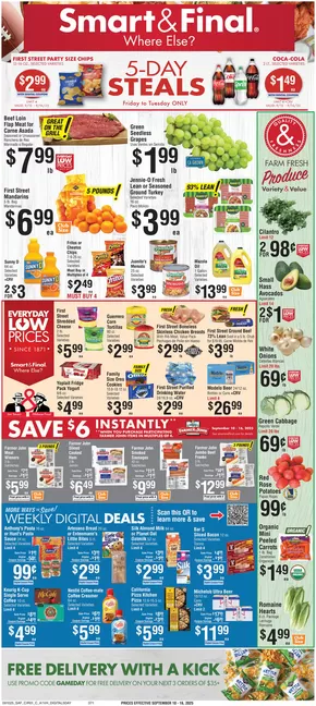 Smart & Final catalogue in Burbank CA | Our best bargains | 2025-09-12T00:00:00.000Z - 2025-09-16T00:00:00.000Z