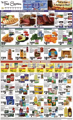 The Food Emporium catalogue in Astoria NY | Current special promotions | 2025-09-12T00:00:00.000Z - 2025-09-18T00:00:00.000Z