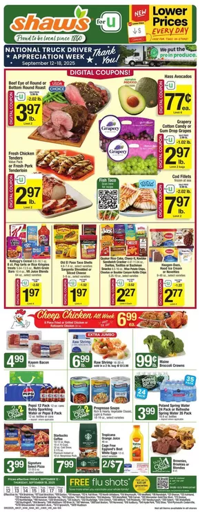 Shaw's flyer