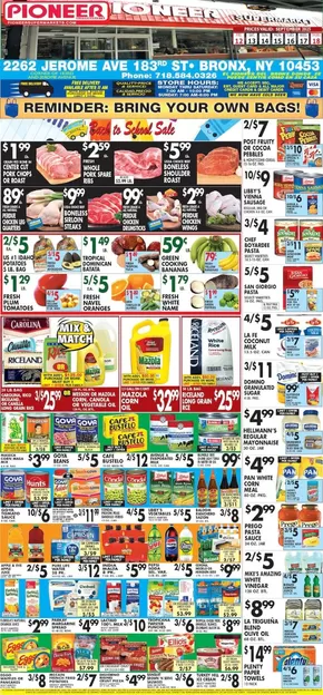 Pioneer Supermarkets catalogue | Current bargains and offers | 2025-09-12T00:00:00.000Z - 2025-09-18T00:00:00.000Z