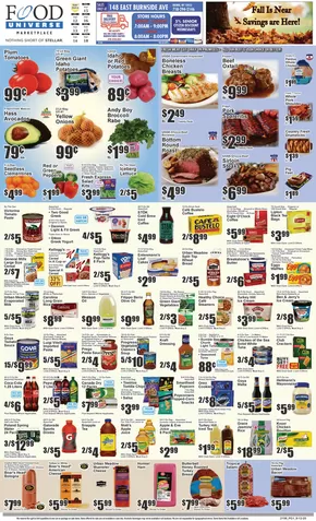 Food Universe catalogue | Great offer for all customers | 2025-09-12T00:00:00.000Z - 2025-09-18T00:00:00.000Z