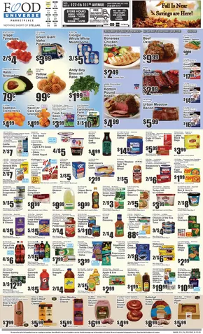 Food Universe catalogue in New York | Top deals for all customers | 2025-09-12T00:00:00.000Z - 2025-09-18T00:00:00.000Z