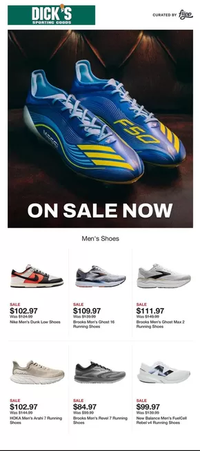 Dick's Sporting Goods catalogue | Dick's Sporting Goods Weekly ad | 2025-09-10T00:00:00.000Z - 2025-09-16T00:00:00.000Z