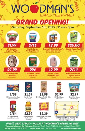 Woodman's catalogue | Great offer for bargain hunters | 2025-09-12T00:00:00.000Z - 2025-09-26T00:00:00.000Z