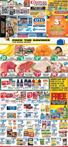 Compare Foods catalogue | Top deals for all customers | 2025-09-12T00:00:00.000Z - 2025-09-26T00:00:00.000Z