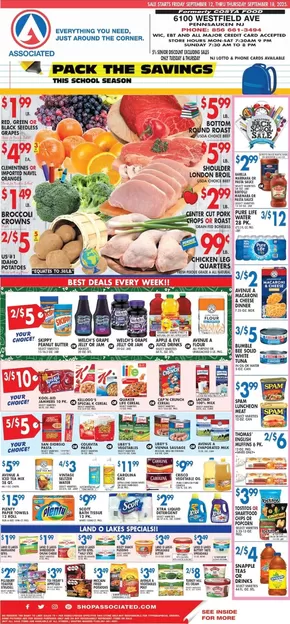 Associated catalogue | Associated weekly ad | 2025-09-12T00:00:00.000Z - 2025-09-26T00:00:00.000Z