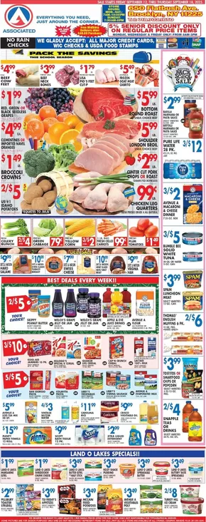 Associated catalogue in New York | Current bargains and offers | 2025-09-12T00:00:00.000Z - 2025-09-26T00:00:00.000Z