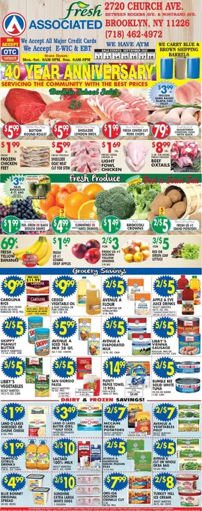 Associated catalogue in New York | Discover attractive offers | 2025-09-12T00:00:00.000Z - 2025-09-26T00:00:00.000Z