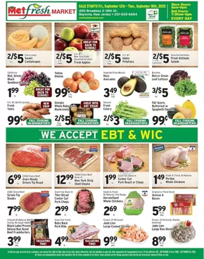Met Foodmarkets catalogue in New York | Met Foodmarkets weekly ad | 2025-09-12T00:00:00.000Z - 2025-09-18T00:00:00.000Z