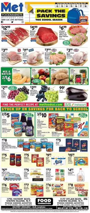 Met Foodmarkets catalogue in New York | Our best offers for you | 2025-09-12T00:00:00.000Z - 2025-09-18T00:00:00.000Z