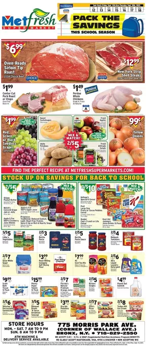 Met Foodmarkets catalogue | Exclusive bargains | 2025-09-12T00:00:00.000Z - 2025-09-18T00:00:00.000Z
