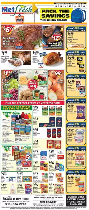 Met Foodmarkets catalogue in New York | Our best deals for you | 2025-09-12T00:00:00.000Z - 2025-09-18T00:00:00.000Z