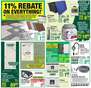 Menards catalogue in Yorkville IL | Menards Weekly Ad September 11 – September 21, 2025 | 2025-09-13T00:00:00.000Z - 2025-09-27T00:00:00.000Z