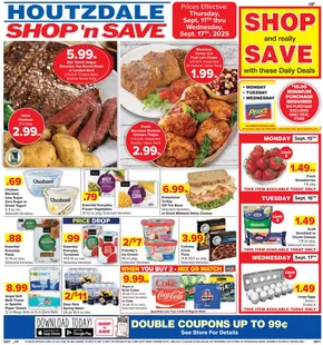 Shop 'n Save catalogue in Houtzdale PA | Special offers for you | 2025-09-13T00:00:00.000Z - 2025-09-27T00:00:00.000Z