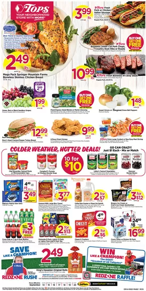 Tops catalogue in Cooperstown NY | Current special promotions | 2025-09-14T00:00:00.000Z - 2025-09-20T00:00:00.000Z