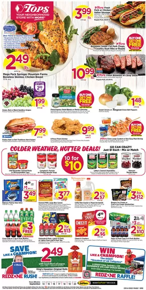 Tops catalogue in Cooperstown NY | Offers for bargain hunters | 2025-09-14T00:00:00.000Z - 2025-09-20T00:00:00.000Z