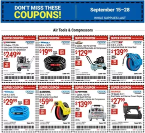 Harbor Freight Tools catalogue in Fairview Heights IL | Harbor Freight Tools weekly ad | 2025-09-15T00:00:00.000Z - 2025-09-29T00:00:00.000Z