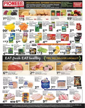 Pioneer Supermarkets catalogue in Fairfax VA | Pioneer Supermarkets weekly ad | 2025-09-15T00:00:00.000Z - 2025-09-21T00:00:00.000Z