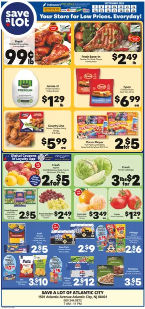 Save a Lot catalogue in Farmington MI | Great discounts on selected products | 2025-09-14T00:00:00.000Z - 2025-09-20T00:00:00.000Z