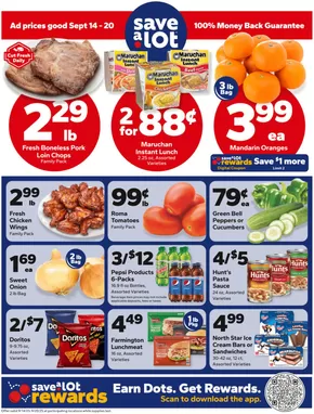Save a Lot catalogue in West Seneca NY | Exclusive deals for our customers | 2025-09-14T00:00:00.000Z - 2025-09-20T00:00:00.000Z