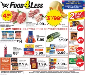 Food 4 Less catalogue in San Bernardino CA | Our best offers for you | 2025-09-17T00:00:00.000Z - 2025-09-23T00:00:00.000Z