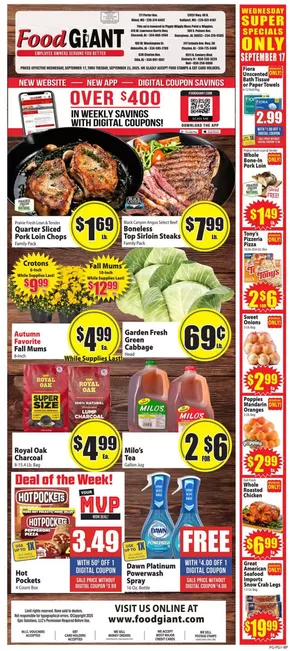 Food Giant catalogue in Fontana CA | Weekly Ad | 2025-09-17T00:00:00.000Z - 2025-09-23T00:00:00.000Z