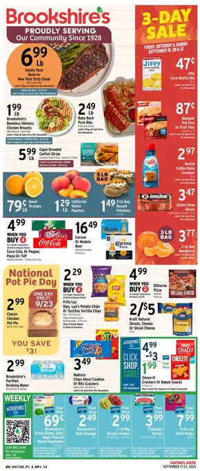 Brookshire's catalogue | Our best offers for you | 2025-09-17T00:00:00.000Z - 2025-09-23T00:00:00.000Z