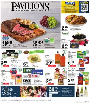 Pavilions catalogue in Corona CA | Weekly Ad | 2025-09-17T00:00:00.000Z - 2025-09-23T00:00:00.000Z