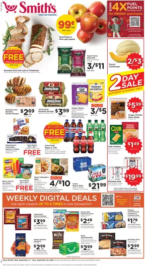 Smith's catalogue in Saratoga Springs-UT | Discover attractive offers | 2025-09-17T00:00:00.000Z - 2025-09-23T00:00:00.000Z