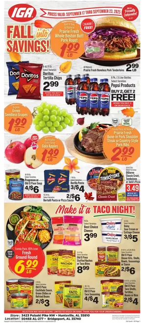 IGA catalogue | Top offers for all bargain hunters | 2025-09-17T00:00:00.000Z - 2025-09-23T00:00:00.000Z
