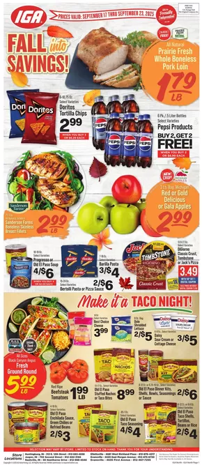 IGA catalogue in Scottsville KY | Exclusive deals for our customers | 2025-09-17T00:00:00.000Z - 2025-09-23T00:00:00.000Z
