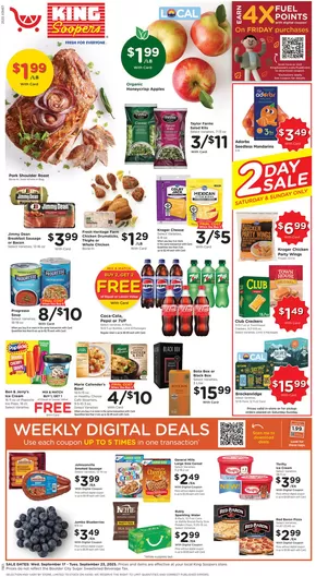 King Soopers catalogue in Loveland CO | Weekly Ad | 2025-09-17T00:00:00.000Z - 2025-09-23T00:00:00.000Z