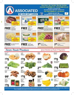Associated catalogue in Fresh Meadows NY | Great offer for all customers | 2025-09-16T00:00:00.000Z - 2025-09-30T00:00:00.000Z