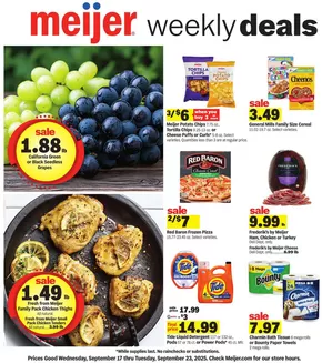Meijer catalogue in Ypsilanti MI | Exclusive deals for our customers | 2025-09-17T00:00:00.000Z - 2025-09-23T00:00:00.000Z