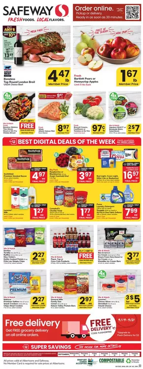 Wide range of offers