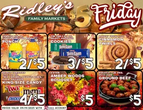 Ridley's Family Markets catalogue | Ridley's Family Markets weekly ad | 2025-09-16T00:00:00.000Z - 2025-09-22T00:00:00.000Z