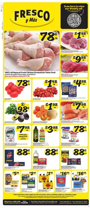 Fresco y Más catalogue in Tampa FL | Weekly Circular | 2025-09-17T00:00:00.000Z - 2025-09-23T00:00:00.000Z