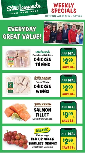 Stew Leonard's catalogue | Top offers for smart savers | 2025-09-17T00:00:00.000Z - 2025-10-01T00:00:00.000Z