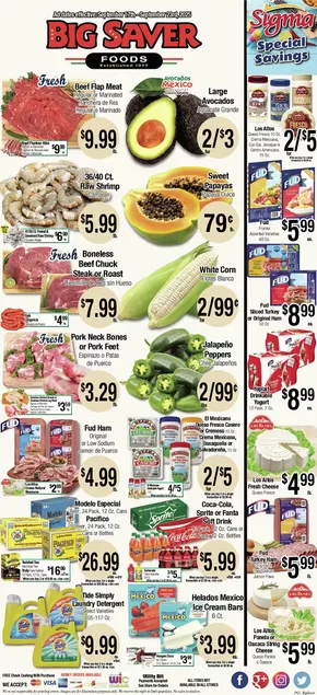 Big Saver Foods Weekly Special