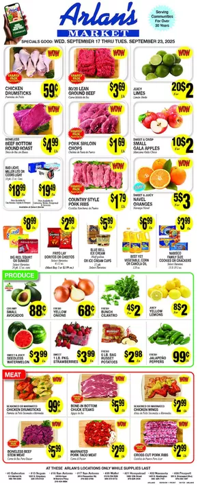 Arlan's Market catalogue in Austin TX | Discover attractive offers | 2025-09-17T00:00:00.000Z - 2025-09-23T00:00:00.000Z
