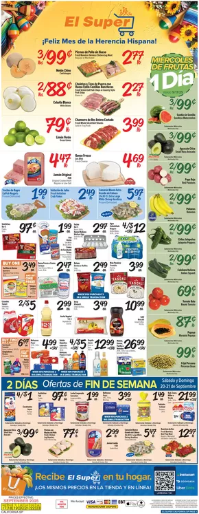 El Super catalogue | Great offer for bargain hunters | 2025-09-17T00:00:00.000Z - 2025-09-23T00:00:00.000Z