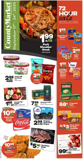 County Market catalogue in Springfield IL | Top offers for all bargain hunters | 2025-09-17T00:00:00.000Z - 2025-09-24T00:00:00.000Z