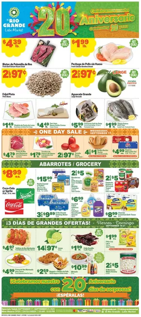 El Rio Grande catalogue in Lawrence MA | New offers to discover | 2025-09-17T00:00:00.000Z - 2025-10-01T00:00:00.000Z