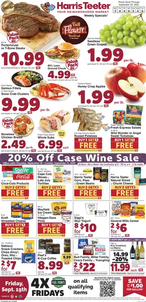 Harris Teeter catalogue in Riverhead NY | Discover attractive offers | 2025-09-17T00:00:00.000Z - 2025-09-23T00:00:00.000Z