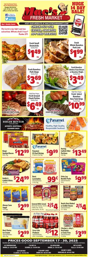 Mac's Market catalogue in Riverhead NY | Mac's Market Weekly ad | 2025-09-17T00:00:00.000Z - 2025-10-01T00:00:00.000Z