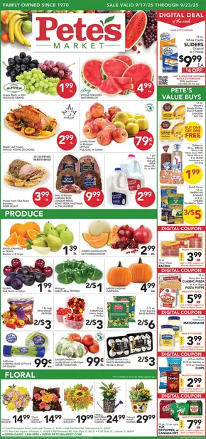 Pete's Fresh Market catalogue in Riverhead NY | Discover attractive offers | 2025-09-17T00:00:00.000Z - 2025-09-23T00:00:00.000Z