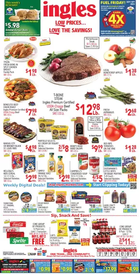 Ingles Markets catalogue in Cartersville GA | Great offer for bargain hunters | 2025-09-17T00:00:00.000Z - 2025-10-01T00:00:00.000Z